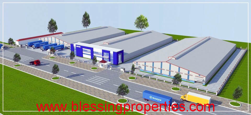 Built To Suit Factory Project For Lease inside Industrial Park in Binh Duong