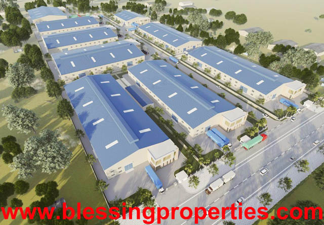 Built Factory For Lease Project Inside Industrial Park